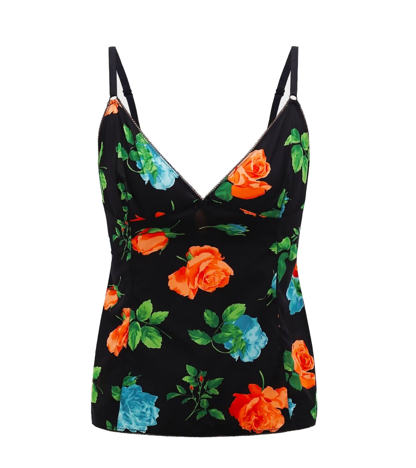 Dolce & Gabbana 2000's Rose Print Tank Top