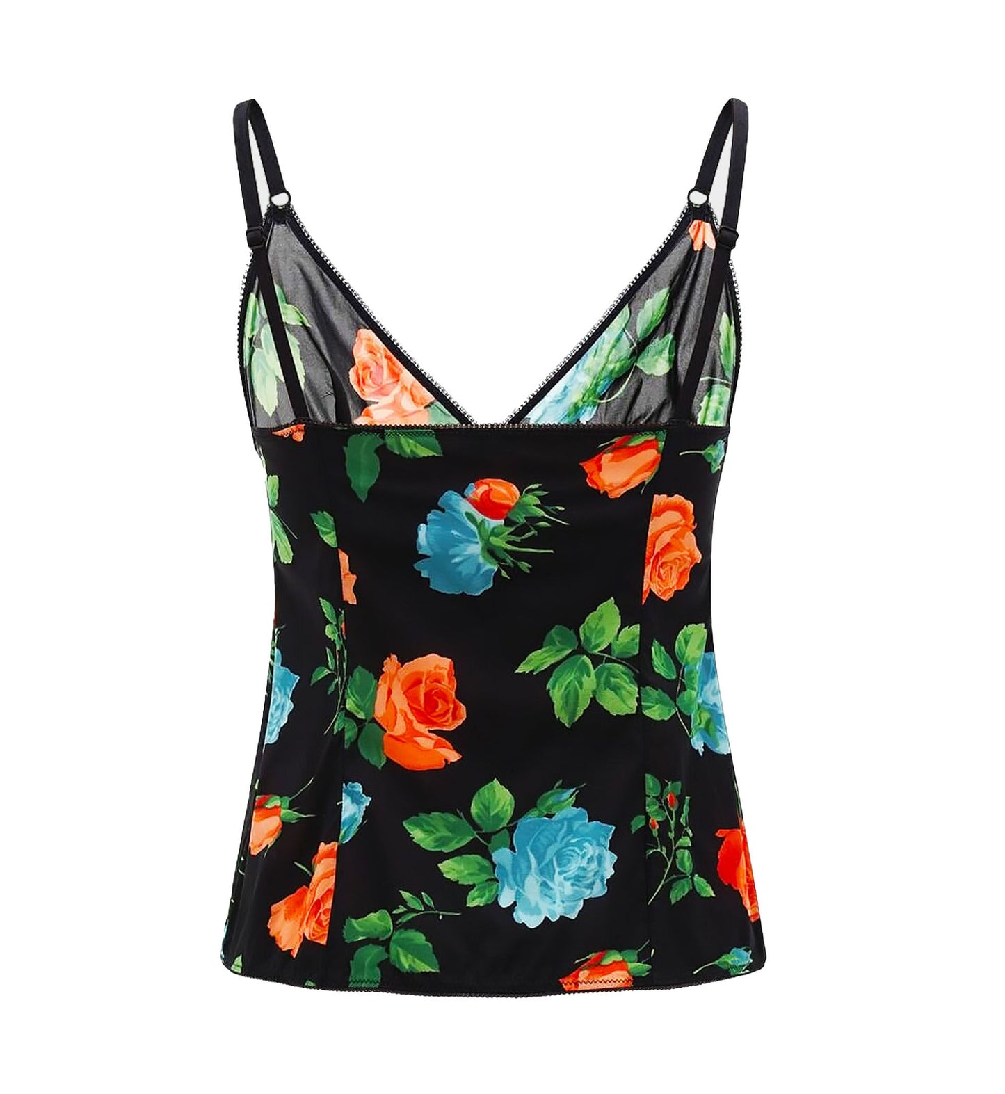 Dolce & Gabbana 2000's Rose Print Tank Top