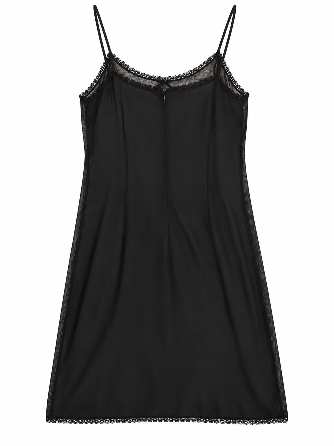 1990's D&G Dolce & Gabbana Slip Dress with Virgin Mary Charm