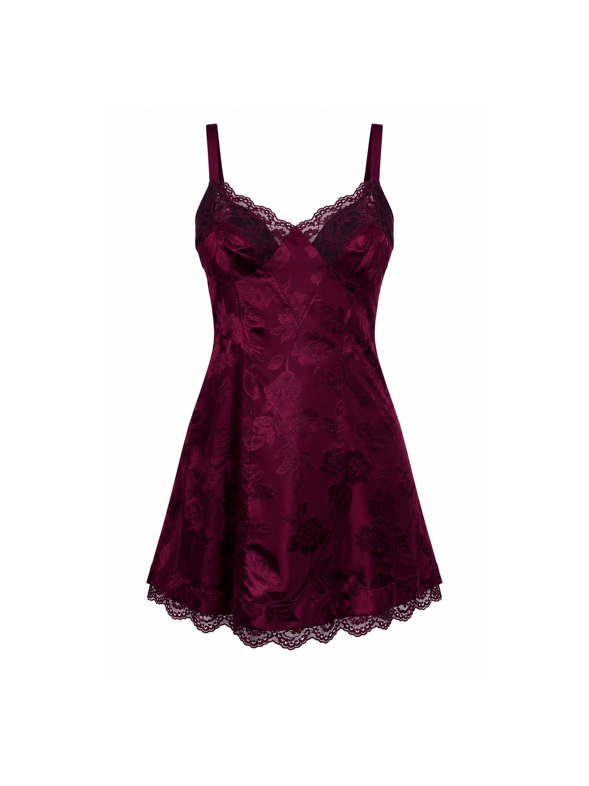 Christian Dior by John Galliano floral silk jacquard mini slip dress FW2005
