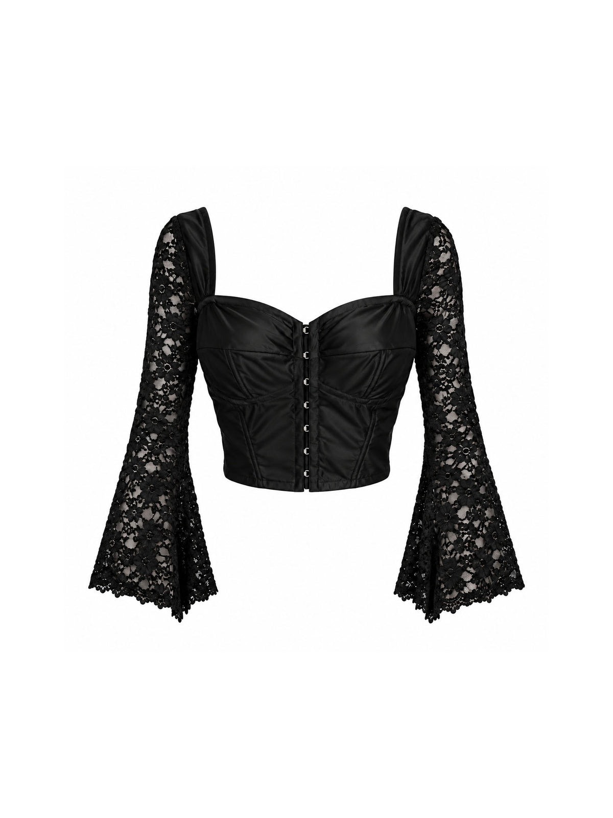 Dolce & Gabbana SS1993 Satin & Lace Crop Bustier