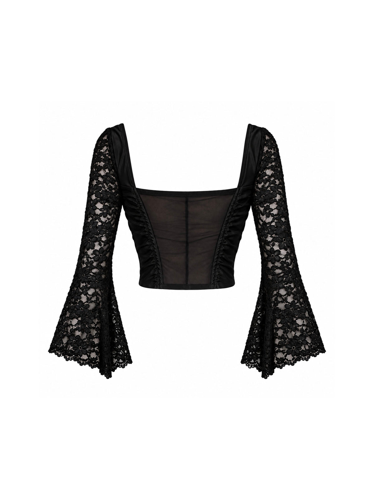 Dolce & Gabbana SS1993 Satin & Lace Crop Bustier