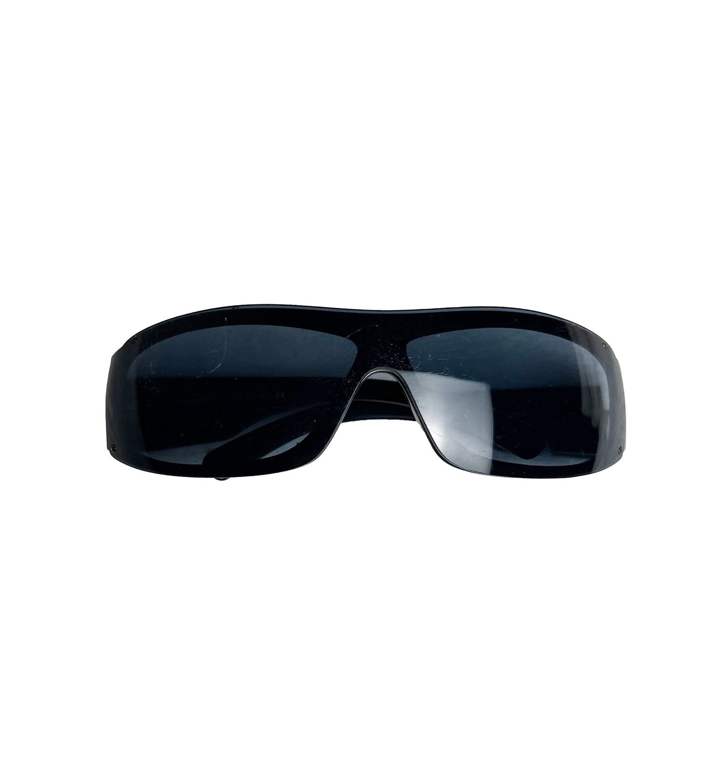 CHANEL Acetate CC Sunglasses Black