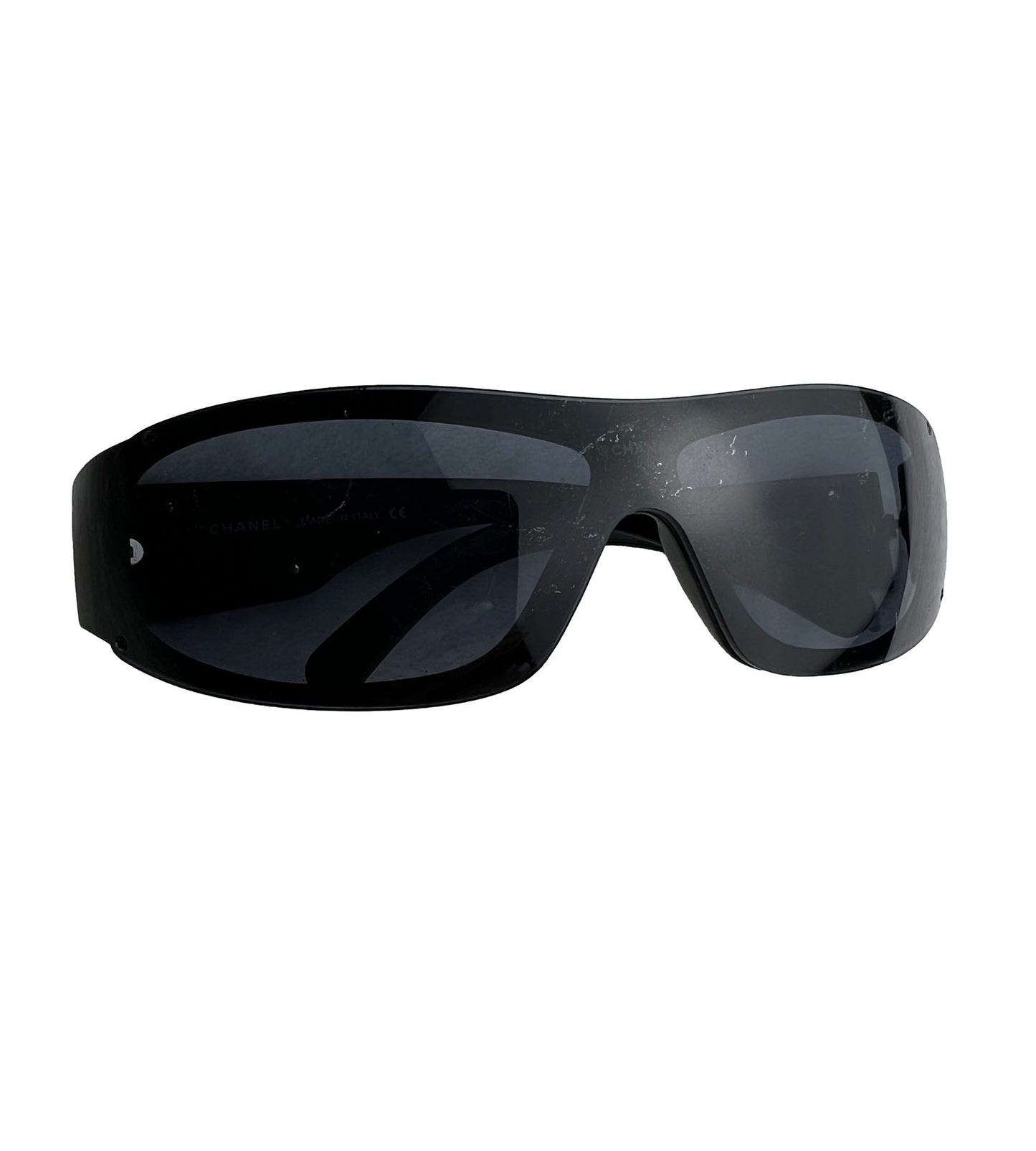 CHANEL Acetate CC Sunglasses Black